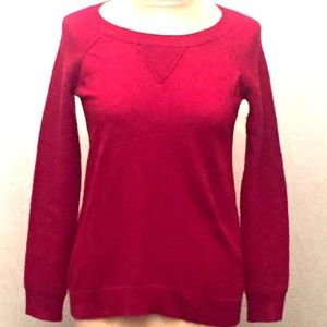 Red Soft Wool Sweater